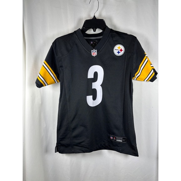 Nike Other - Nike Pittsburgh Steelers Russell Wilson 3 Youth Jersey Black Medium NFL Football